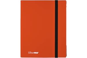 Ultra Pro E-15149 Eclipse 9-Pocket PRO-Binder-Pumpkin Orange