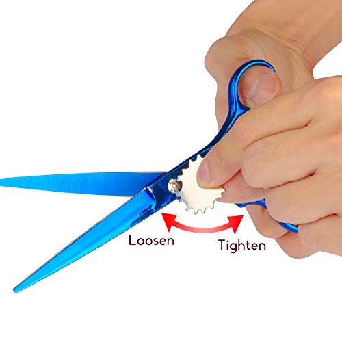 4Pcs/Set Professional Salon Barber Scissors Hairdressing Shears Haircut Tool Kit 7.0inch