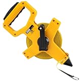 HOGARSWE Open Reel Fiberglass Tape Measure, 100