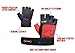 Rip Toned Full Black Workout Gloves for Men & Women - Gym Gloves for Men for Weightlifting, Gym, Bodybuilding, Powerlifting & Fitness Training - Weight Lifting Gloves with Padded Palm & Enhanced Grip
