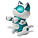Tekno Newborns Pet Cat Toy Robotic Kitty Interactive Cat That Jumps, Walks And Begs.