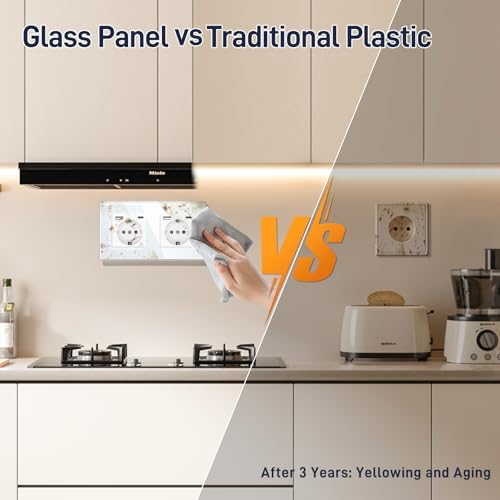 USB Steckdose Doppel Weiß Schuko Wandsteckdose mit USB Anschluss (Max. 2.1A) Typ C Port Unterputz Steckdose Glas Ladegerät für Handys, Laptops etc