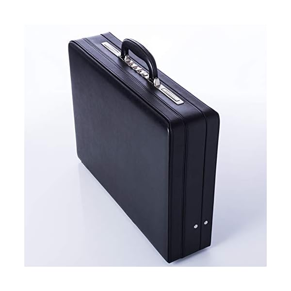hard shell leather briefcase