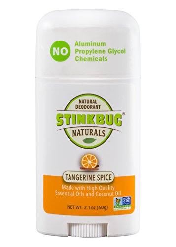 Stinkbug NaturalsTangerine Spice Natural Deodorant Aluminum Free No Parabans, 2.1 oz