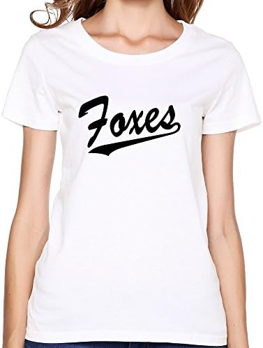 Womens Foxes T-shirts,White T-shirts By HGiorgis L White