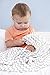 Organic Muslin Swaddle Blankets by Tristan & ava, 100% Cotton, Ultra Soft, Pre-Washed, 4-Pack Baby Swaddle Blanket Set for Boys and Girls, 47 x 47 inch, Starry Night
