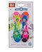 Farber Baby | Toddler Toothbrush (4 Pack) - Extra Soft Bristles, BPA Free, Soothing Teething Nub Ring Handle, 0-2 Years (Color Variety)