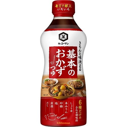 キッコーマン食品 基本のおかずつゆ 500ml商品画像