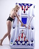 Inflatable Pool Party Barge Floating Water Pong