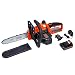 BLACK+DECKER 20V MAX Cordless Chainsaw, 10-Inch (LCS1020)