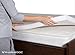 PharMeDoc Memory Foam Mattress Topper - 2 Inch Thick Bed Topper