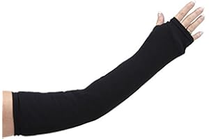 CastCoverz! Designer Arm Cast Cover - Black - Large Long: 23" Length X 16" Circumference - Removable and Washable - Made in USA