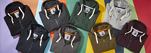 Charles-Wilson-Original-Sudadera-de-Hombre-Algodn-Premium-Capucha-Cremallera