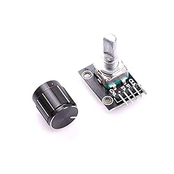 Hikig 5Pcs KY-040 Rotary Encoder Module with