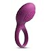 SVAKOM Tyler Vibrating Penis Ring Vibrator Rechargeable Sex Toy Powerful Cock Rings Full Silicone for Male or Couples (Violet)