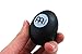 Meinl Percussion ES2-BK Set of Two Plastic Egg Shakers, Black