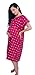 Hospital Maternity Delivery Gown (S/M, Berry)