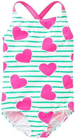 Little Girls Cartoon Beach Sport Swimwear One Piece Baby Swimsuit