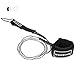 WOOWAVE Surfboard Leash Premium Surf Leash SUP Leg Rope Straight 6/7/8/9 feet for All Types of Surfboards