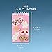 BLUE PANDA Ice Cream Notepad for Kids - 24 Pack, 3 x 5 In, Cute Spiral Notepads - Candy Journals for Kids & Cupcake Notebook Party Favors