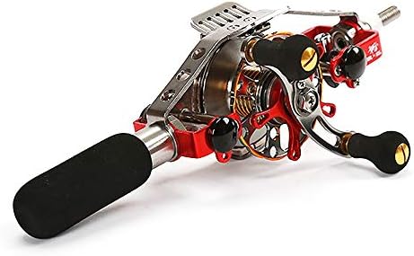 DNYJMDY07 fishing reel,Metal automatic cable speed ratio before the front wheel fishing rod inside the line in the overnight fishing reel