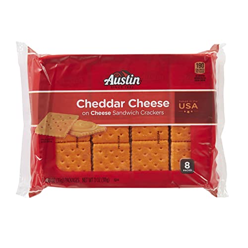 Austin Sandwich Crackers, Single Serve Snack Crackers, Office and Kids