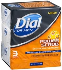 Dial for men Power Scrub