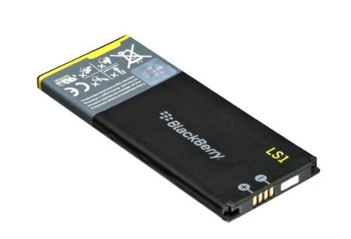 BlackBerry 1800mAh LS1 Lithium-Ion Battery Compatible with Z10 - Non-Retail Packaging - Black/Gray