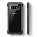 Caseology Skyfall for Samsung Galaxy Note 8 Case (2017) - Clear Back & Slim Fit - Matte Black