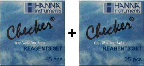 Two-Pack: Hanna Instruments HI 736-25 Phosphorus Reagents (50 Tests)
