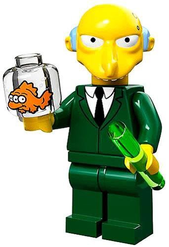 Lego 71005 The Simpson Series Mr. Burns Simpson Character Minifigures