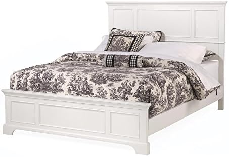 Amazon Com Naples White King Bed By Home Styles Kitchen Dining