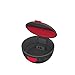 iFrogz 302101284 Audio - Wireless Earbud Charging Case - Portable Power - Dark Grey/Red