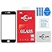 MSLAN iPhone 8/iPhone 7 Screen Protector-[3D Curved] Full Coverage 9H Shatterproof Glass High Transparency Full Screen Coverage Ultra Clear Bubble-Free Good Touch Feeling Anti-Oil(Black,iPhone7/8)