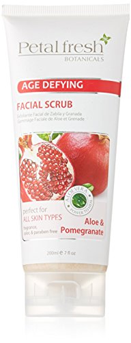 Petal Fresh Aloe and Pomegranate Facial Scrub, 7 Ounce