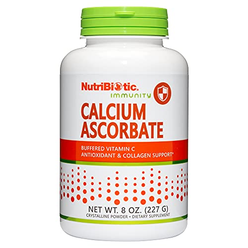 NutriBiotic Calcium Ascorbate Vitamin C Powder, 8 Oz Essential
