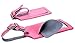 Travelambo Leather Luggage Bag Tags (Pink)