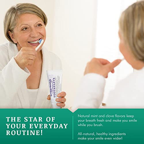 SprinJene Natural Toothpaste, Cavity Protection for Sensitivity Relief