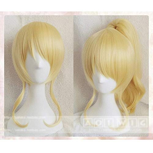 Lovelive! Love Live Cosplay Wig Eli Ayase Costume Play Adult Wigs Halloween Anime Hair +Wig Cap As T