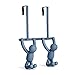 Umbra Buddy Double Over-The-Door Hook, Mist Blue