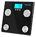 Pyle Health PHLSCBT4BK - Smart Digital Bathroom Scale - Calculates Percent Body Fat and BMI - Syncs Data Wirelessly to iPhone Android App for Weight Tracking - Black