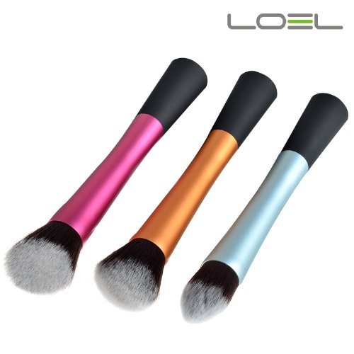 Loel Professional Portable 3 in 1 Brush Set with Premium Synthetic Hair