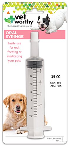 Vet Worthy Pet Oral Syringe for Dogs (large 35cc)