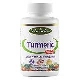 Paradise Herbs Vegetarian Capsules, Turmeric, 120 Count