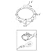 EleQueen 925 Sterling Silver Round CZ Double Love Heart Link Bracelet, 6.5