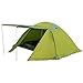 FLYTOP Backpacking Tent 2 Person Ultralight Waterproof Windproof Two Doors Easy Setup Double Layer 4 Season Dome Outdoor Camping Tents for Family Hunting Hiking Mountaineering Travel