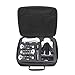 Outdoor Portable Drone Case Suitcase, Hard Portable Waterproof One Shoulder Storage Bag Travel Carry Case, Compatable for Hubsan H117S Zino, 12 X 10 X 4.4 in, Black