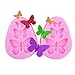Yonisun 1pcs Butterfly Silicone Fondant Mold Cake Jelly Molds Kitchen Baking Tool Chocolate Mould