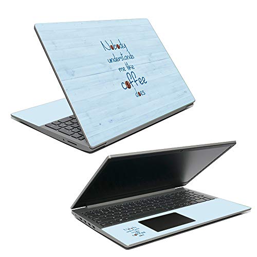 MightySkins Skin Compatible with Lenovo Ideapad S145 15" (2019) - Coffee Unders…
