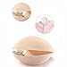 Huluwa Women Bra Reusable Self Adhesive Silicone Bra Invisible Push-up Bras, Ultra-thin Breathable, Deep V Gathers, Tighten Breast, No Trace, Black, D